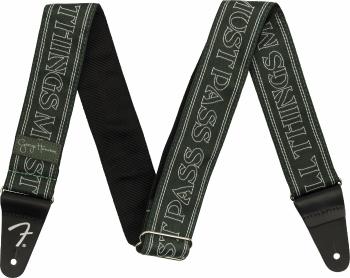 Fender George Harrison All Things Must Pass Logo Strap Gitarový pás Green