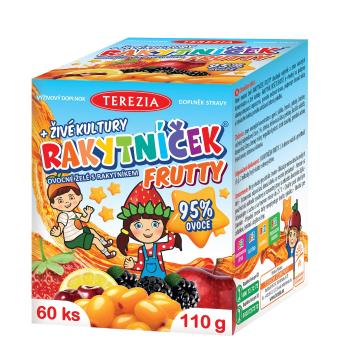 TEREZIA Rakytníček-frutty želatiny 60 ks