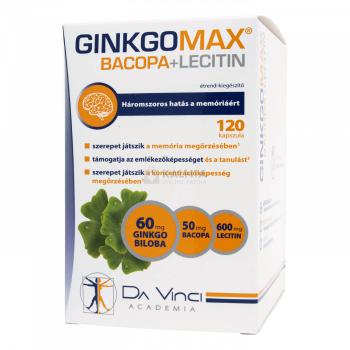 Ginkgomax Bacopa Lecitin lágy kapszula 120 db