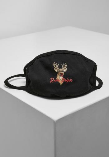 Urban Classics Reindeer Face Mask black - UNI