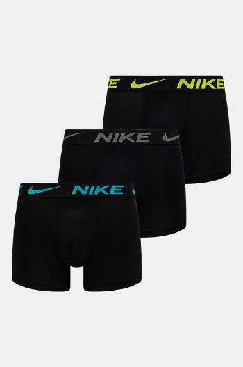 Boxerky Nike 3-pak pánske, zelená farba, 0000KE1157