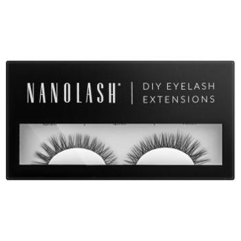 Nanolash DIY Eyelash Extensions umelé mihalnice na domáce predĺženie rias Charm