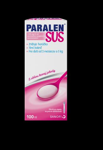 PARALEN SUS pre deti suspenzia 100 ml