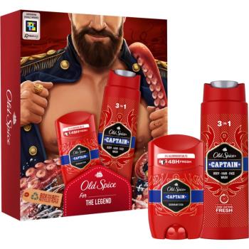 Old Spice Captain Dark Captain darčeková sada pre mužov