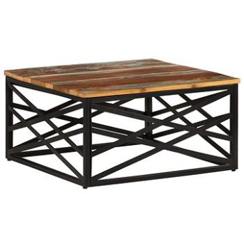 SHUMEE Konferenčný stolík 68 × 68 × 35 cm masívne recyklované drevo, 330075