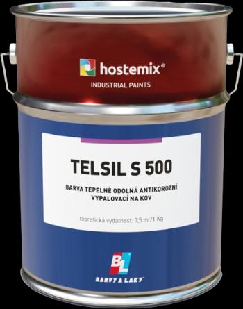BARVY A LAKY TELURIA TELSIL S500 - silikónová vypaľovacia farba strieborná 8 kg