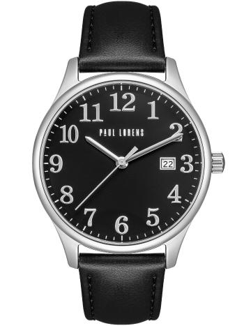 PÁNSKE HODINKY PAUL LORENS - PL20016A-1A1 (zg380b) + KRABIČKA