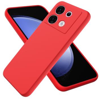 RUBBER Ochranný kryt pre Infinix Zero 30 5G červený