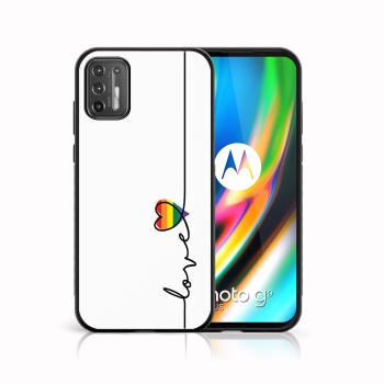 MY ART Silikónový kryt Motorola Moto G9 Plus LOVE (054)