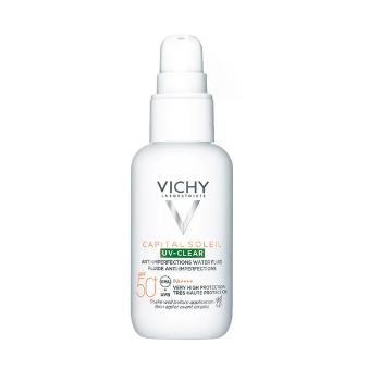 Vichy Fluid proti nedokonalostiam pleti SPF 50+ Capital Soleil UV-Clear (Anti-Imperfections Water Fluid) 40 ml