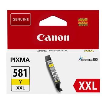 CANON CLI-581-XXL Y - originálna cartridge, žltá, 11,7ml