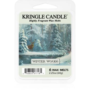 Kringle Candle Winter Woods illatos viasz aromalámpába 64 g