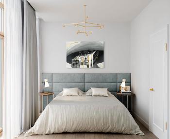 Obrazy na plátně - PREMIUM ART - Žena v klobouku