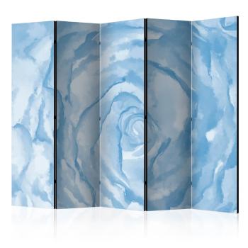 Paraván rose (blue) Dekorhome 225x172 cm (5-dielny)