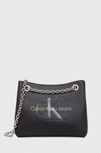 Kabelka Calvin Klein Jeans čierna farba, K60K607831