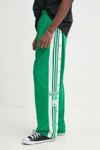 Tepláky adidas Originals Adibreak zelená farba, s nášivkou, JP3762