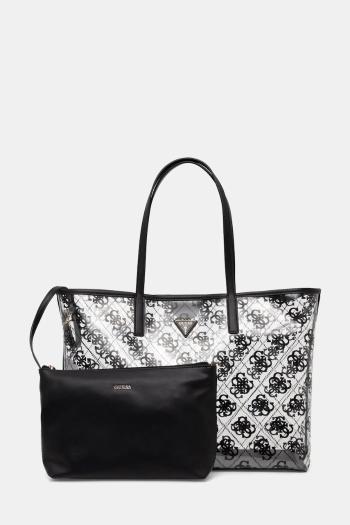 Kabelka Guess TUANA priehľadná farba, HWVL95 25240