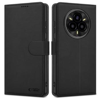 Tech-Protect Wallet knižkové puzdro na Realme 14 Pro Plus 5G, čierne