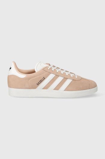 Semišové tenisky adidas Originals Gazelle oranžová farba, ID7006,