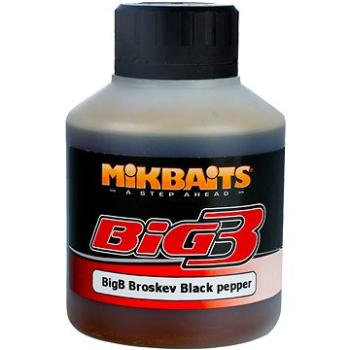 Mikbaits Legends Booster BigB Broskyňa Black pepper 250 ml (8595602233922)