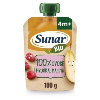 SUNAR Ovocné vrecko hruška, malina 4m + BIO 100 g
