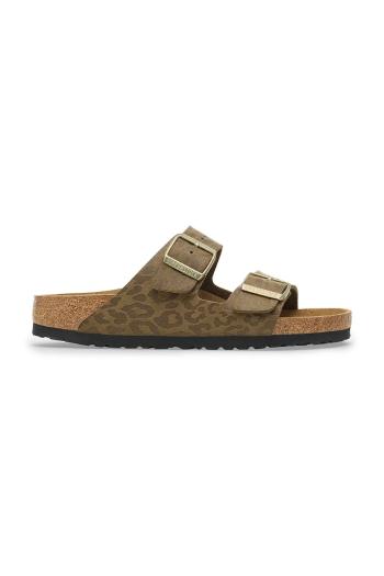 Šľapky Birkenstock Arizona zelená farba, 1030586