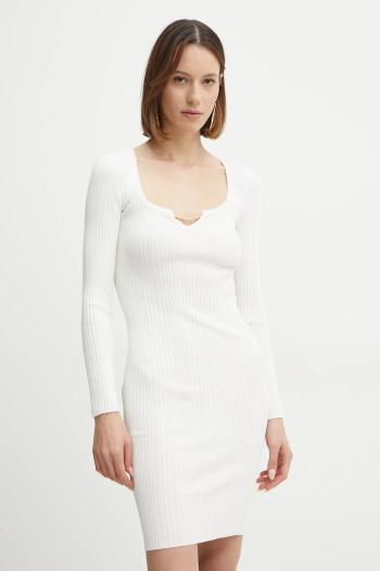Šaty Marciano Guess ANGI béžová farba, mini, priliehavé, 5RGK84 5681Z
