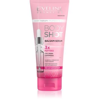 Eveline Cosmetics Body Shot 3x Peptides regeneračný balzam pre veľmi suchú pokožku 200 ml