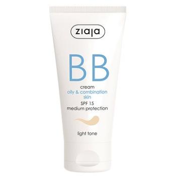 ZIAJA BB krém mastná, zmiešaná pleť – tón svetlý SPF15 50 ml (5901887038399)