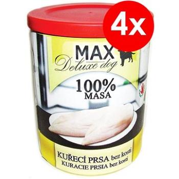 MAX deluxe kuracie prsia bez kosti 800 g, 4 ks (8594025084272)