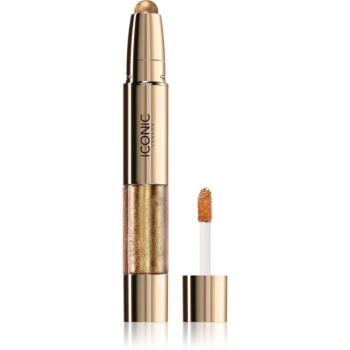 ICONIC London Glaze Crayon trblietavé očné tiene odtieň Goldmine 5.14 g