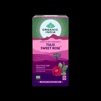 ORGANIC INDIA Tulsi Sweet Rose BIO 25 vrecúšok