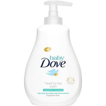 DOVE BABY Sensitive Moisture Sprchový gél na celé telo i vlásky 200 ml (8710908657399)