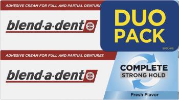BLEND-A-DENT Fixačný krém Regular 2 x 47 g