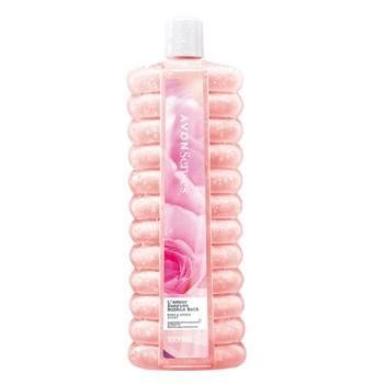 Avon Pena do kúpeľa s vôňou ruže a ambry Sense s 1000 ml