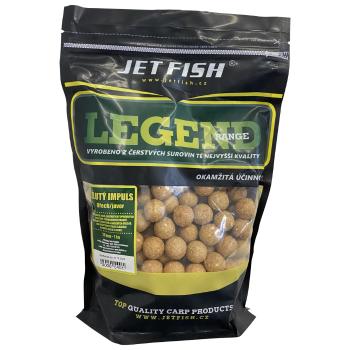 Jet fish boilie legend range žltý impuls orech javor - 200 g 12 mm