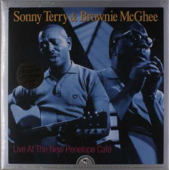 SONNY TERRY & BROW... - LIVE AT THE NEW PENELOPE CAFE, Vinyl