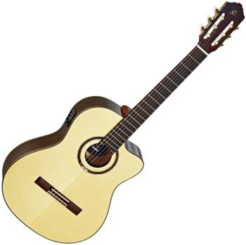 Ortega RCE158 4/4 Natural Klasická gitara s elektronikou