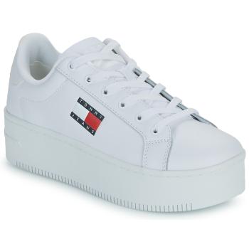 Tommy Jeans  TJW FLATFORM ESS  Nízke tenisky Biela