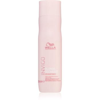 Wella Professionals Invigo Blonde Recharge šampón pre ochranu farby blond vlasov Cool Blond 250 ml