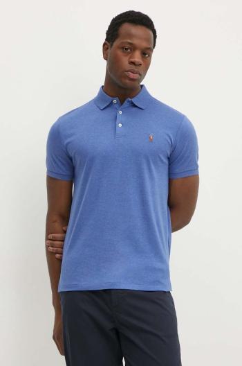 Bavlnené polo tričko Polo Ralph Lauren jednofarebné, 710713130