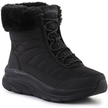 Skechers  D`lux Walker - Winter Solstice Black 167388-BBK  Polokozačky Čierna