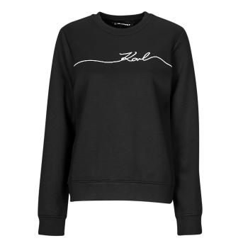 Karl Lagerfeld  SEASONAL LOGO SWEATSHIRT  Mikiny Čierna