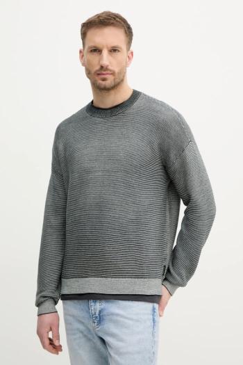Bavlnený sveter Armani Exchange pánsky, zelená farba, XM000183 AF11960