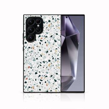 MY ART Ochranný kryt pre Samsung Galaxy S24 Ultra 5G GREY TERRAZZO (163)