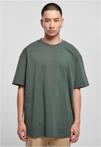 Urban Classics Heavy Oversized Garment Dye Tee bottlegreen - M