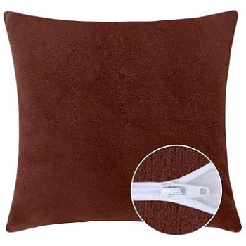 Bellatex Obliečka MIKRO jednofarebná – 40 × 40 cm – UNI hnedá (6511)