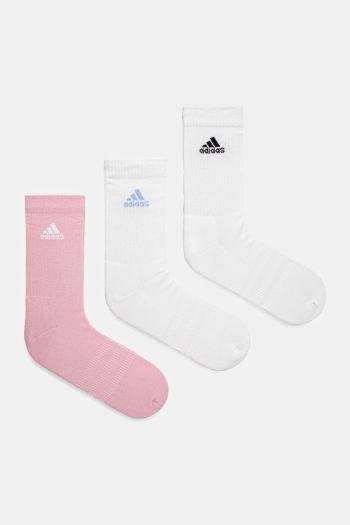 Ponožky adidas C SPW CRW 3P 3-pak biela farba, JC9382