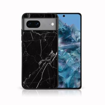 MY ART Ochranný kryt pre Google Pixel 8 BLACK MARBLE (142)