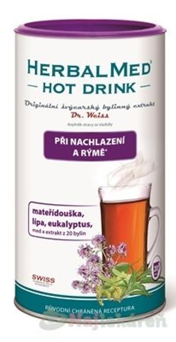 Dr.Weiss HerbalMed Hot Drink nachlazení a rýma pri nádche a prechladnutí 180 g